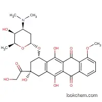Molecular Structure of 94730-44-6 ((3S)-3,5,12-trihydroxy-3-(hydroxyacetyl)-10-methoxy-6,11-dioxo-1,2,3,4,6,11-hexahydrotetracen-1-yl 2,3,6-trideoxy-3-(dimethylamino)-alpha-L-lyxo-hexopyranoside)